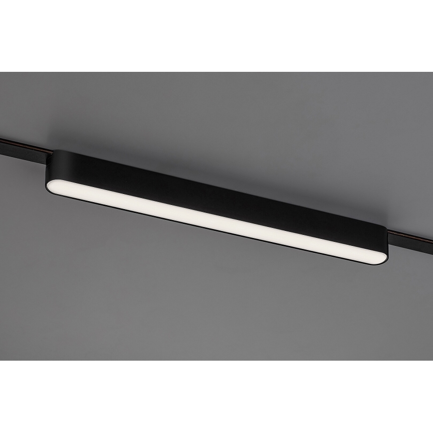 Rabalux - LED Dimbare plafondlamp voor 1-fase railsysteem LED/16W/24V 2700-5500K Wi-Fi Tuya 33 cm zwart