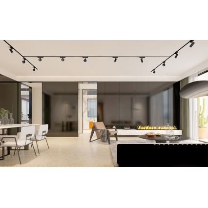 Rabalux - LED Dimbare spot voor 1-fase railsysteem LED/5W/24V 2700-5500K Wi-Fi Tuya zwart