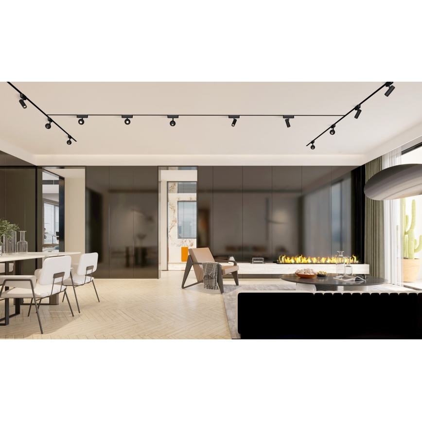 Rabalux - LED Dimbare spot voor 1-fase railsysteem LED/5W/24V 2700-5500K Wi-Fi Tuya zwart