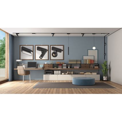 Rabalux - LED Dimbare spot voor 1-fase railsysteem LED/5W/24V 2700-5500K Wi-Fi Tuya zwart
