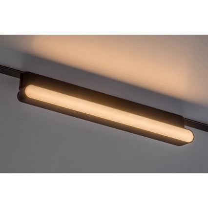 Rabalux - LED Dimbare plafondlamp voor 1-fase railsysteem LED/13W/24V 2700-5500K Wi-Fi Tuya 33 cm zwart