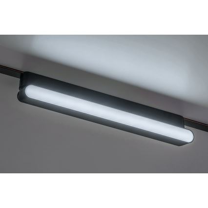Rabalux - LED Dimbare plafondlamp voor 1-fase railsysteem LED/13W/24V 2700-5500K Wi-Fi Tuya 33 cm zwart