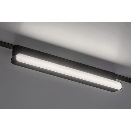 Rabalux - LED Dimbare plafondlamp voor 1-fase railsysteem LED/13W/24V 2700-5500K Wi-Fi Tuya 33 cm zwart