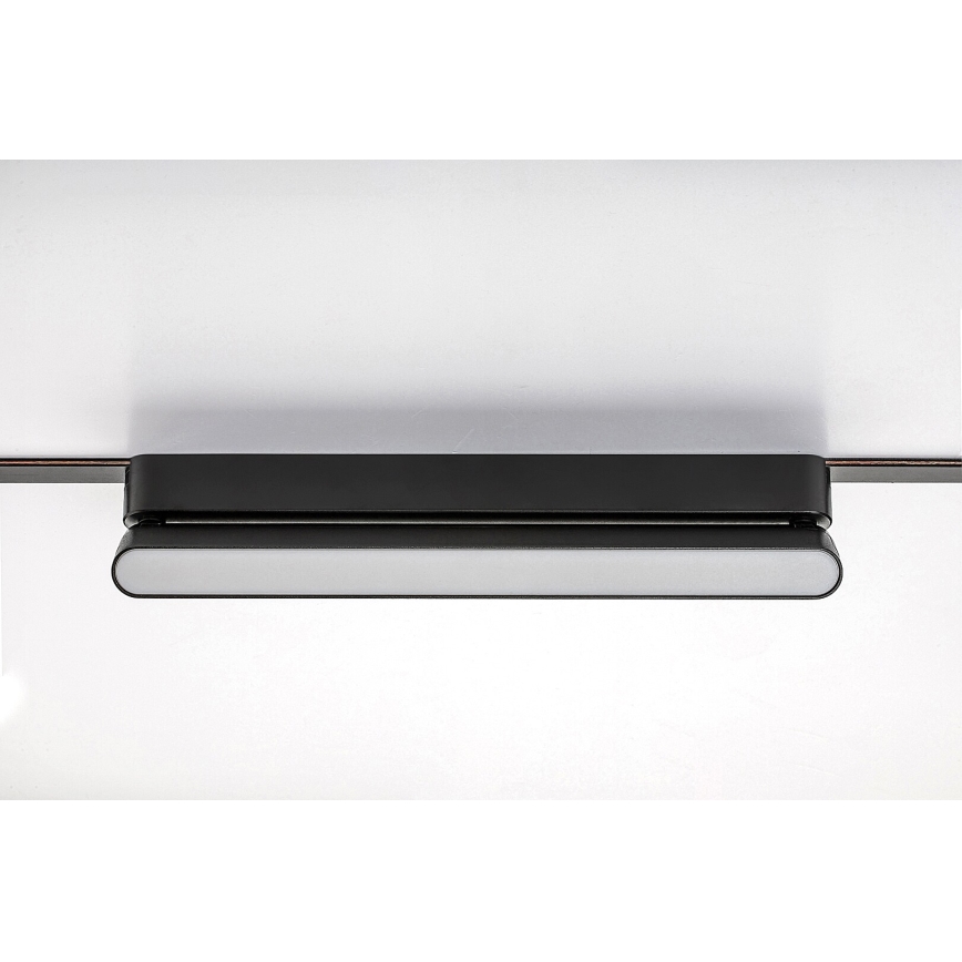 Rabalux - LED Dimbare plafondlamp voor 1-fase railsysteem LED/13W/24V 2700-5500K Wi-Fi Tuya 33 cm zwart