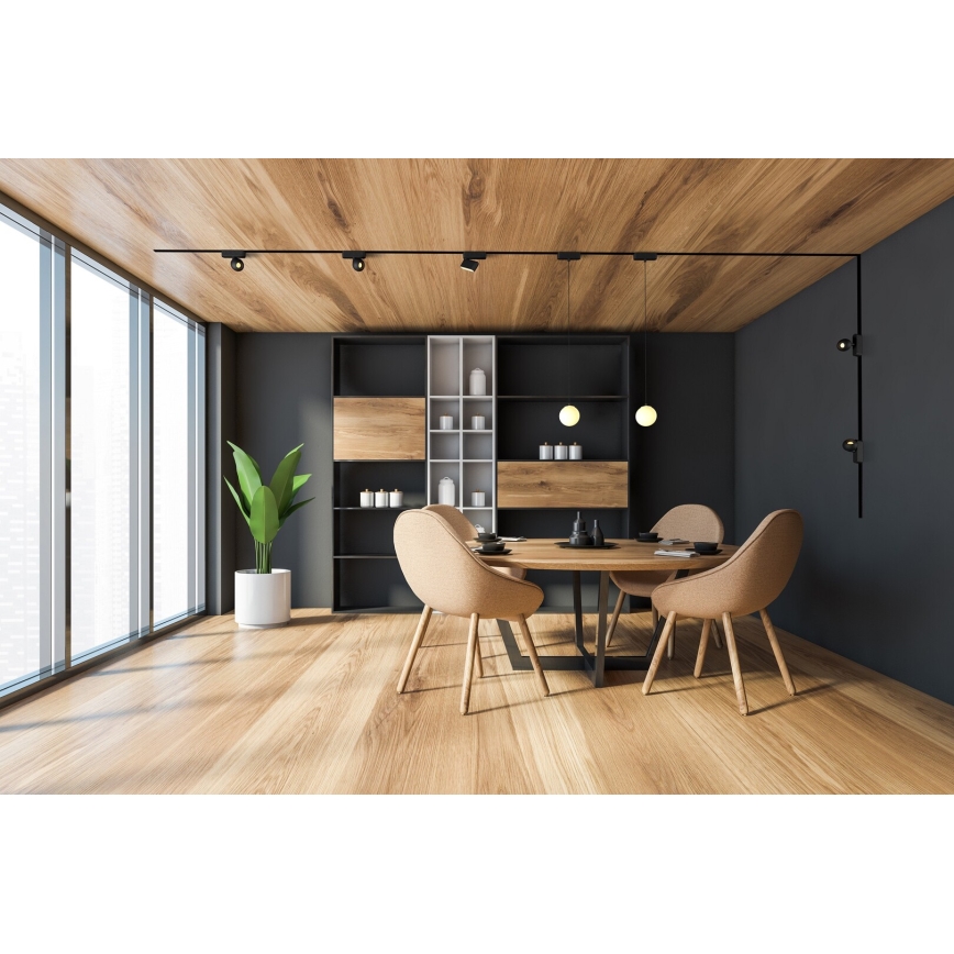 Rabalux - LED Dimbare spot voor 1-fase railsysteem LED/5W/24V 2700-5500K Wi-Fi Tuya zwart