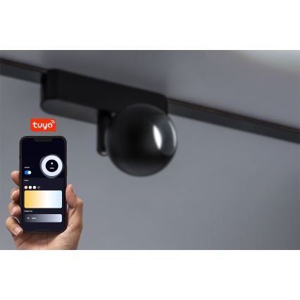 Rabalux - LED Dimbare spot voor 1-fase railsysteem LED/5W/24V 2700-5500K Wi-Fi Tuya zwart