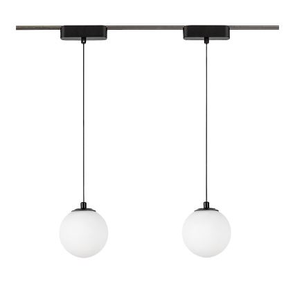Rabalux - Dimbare LED hanglamp aan een koord voor 1-fase railsysteem LED/5W/24V 2700-5500K Wi-Fi Tuya zwart