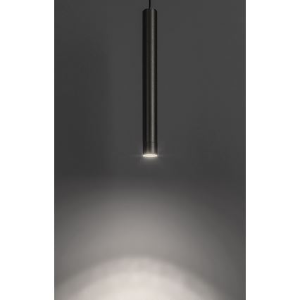 Rabalux - Dimbare LED hanglamp aan een koord voor 1-fase railsysteem LED/5W/24V 2700-5500K Wi-Fi Tuya zwart