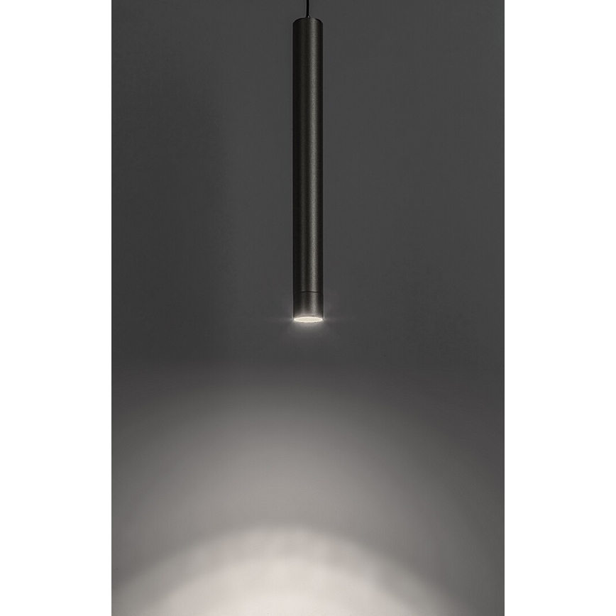 Rabalux - Dimbare LED hanglamp aan een koord voor 1-fase railsysteem LED/5W/24V 2700-5500K Wi-Fi Tuya zwart