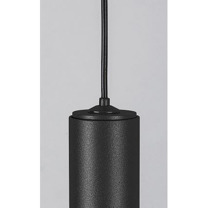Rabalux - Dimbare LED hanglamp aan een koord voor 1-fase railsysteem LED/5W/24V 2700-5500K Wi-Fi Tuya zwart