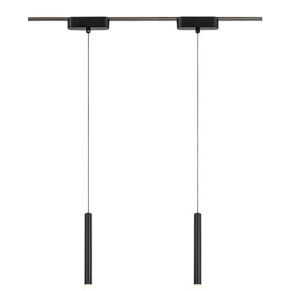 Rabalux - Dimbare LED hanglamp aan een koord voor 1-fase railsysteem LED/5W/24V 2700-5500K Wi-Fi Tuya zwart
