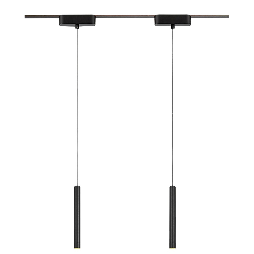 Rabalux - Dimbare LED hanglamp aan een koord voor 1-fase railsysteem LED/5W/24V 2700-5500K Wi-Fi Tuya zwart