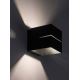 Rabalux - Wand Lamp KAUNAS 1x G9 / 10W / 230V zwart