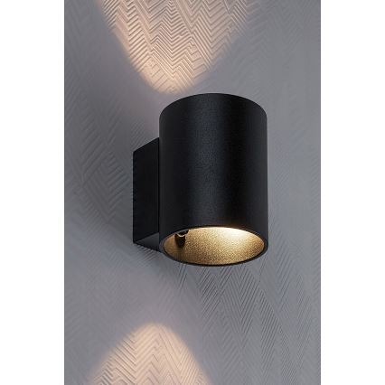 Rabalux - Wand Lamp KAUNAS 1x G9 / 10W / 230V zwart