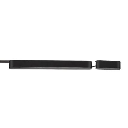 Rabalux - Stroomvoorziening voor verlichting in railsysteem 80W/230V 10,2 + 33 cm zwart