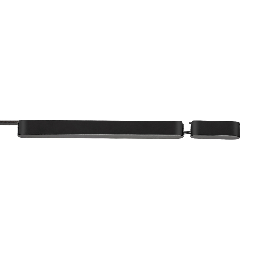 Rabalux - Stroomvoorziening voor verlichting in railsysteem 80W/230V 10,2 + 33 cm zwart