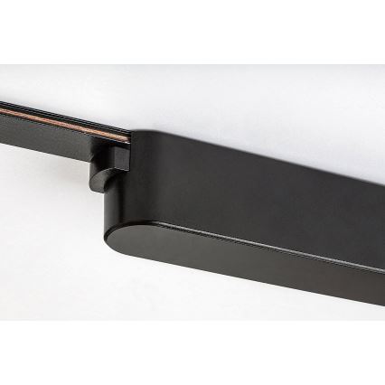 Rabalux - Stroomvoorziening voor verlichting in railsysteem 80W/230V 10,2 + 33 cm zwart