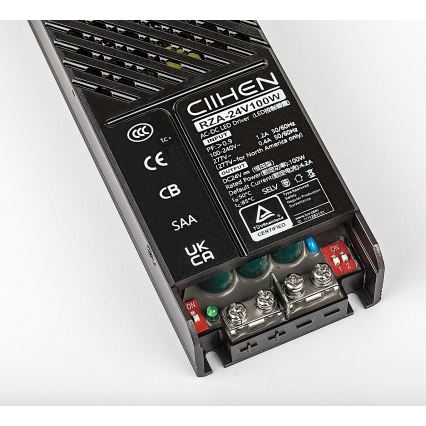 Rabalux - Inbouwvoeding voor verlichting in railsysteem 100W/24V