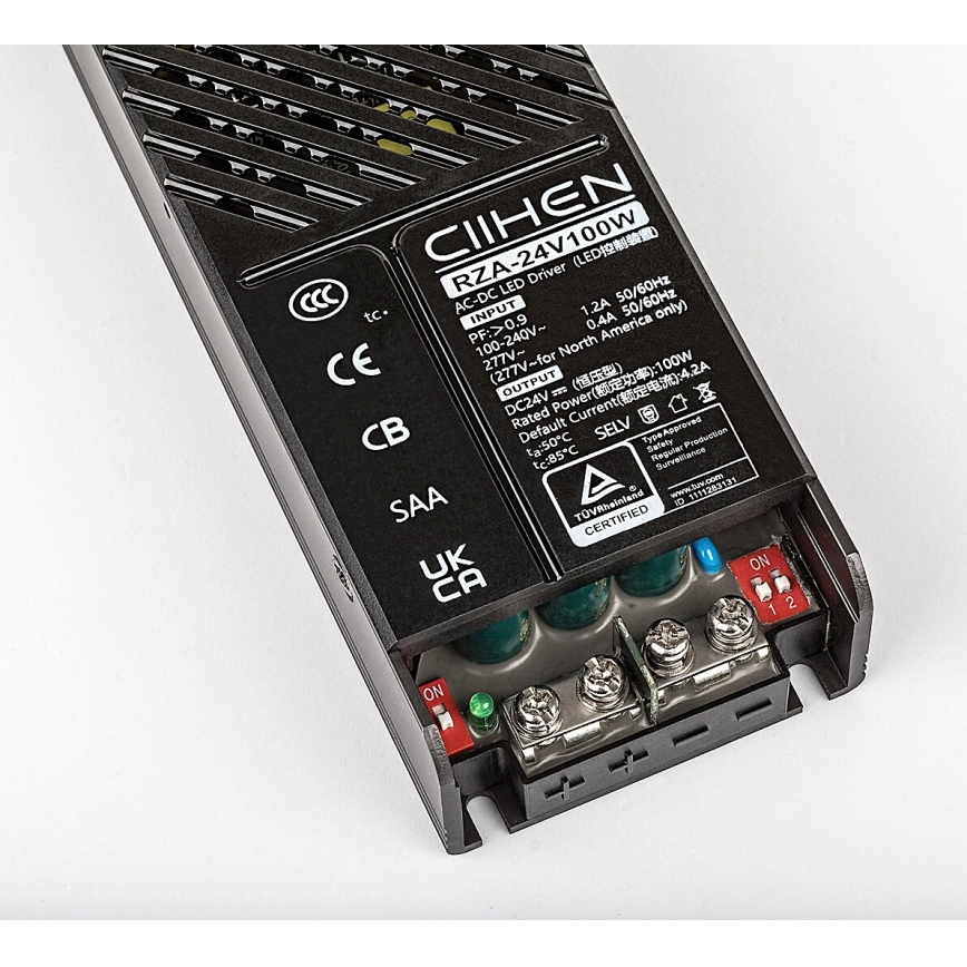 Rabalux - Inbouwvoeding voor verlichting in railsysteem 100W/24V