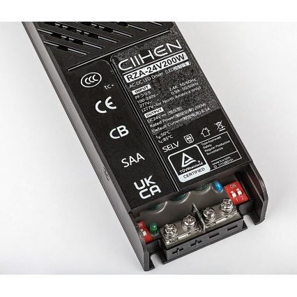 Rabalux - Inbouwvoeding voor verlichting in railsysteem 200W/24V
