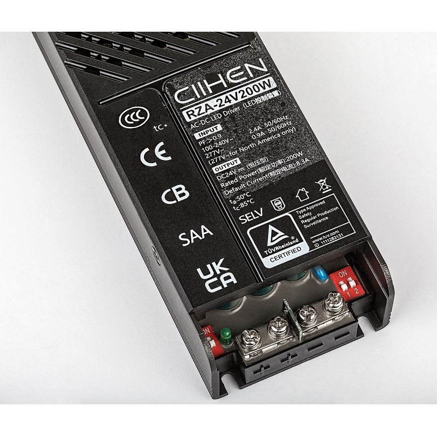 Rabalux - Inbouwvoeding voor verlichting in railsysteem 200W/24V