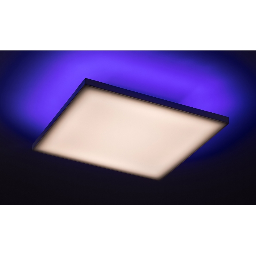 Rabalux - LED RGB dimbare plafondlamp LED/18W/230V 3000-6500K 30x30 cm + afstandsbediening
