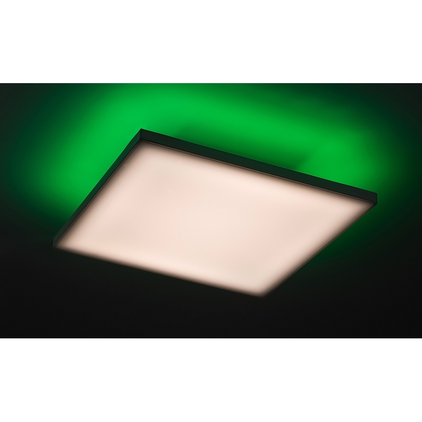 Rabalux - LED RGB dimbare plafondlamp LED/18W/230V 3000-6500K 30x30 cm + afstandsbediening