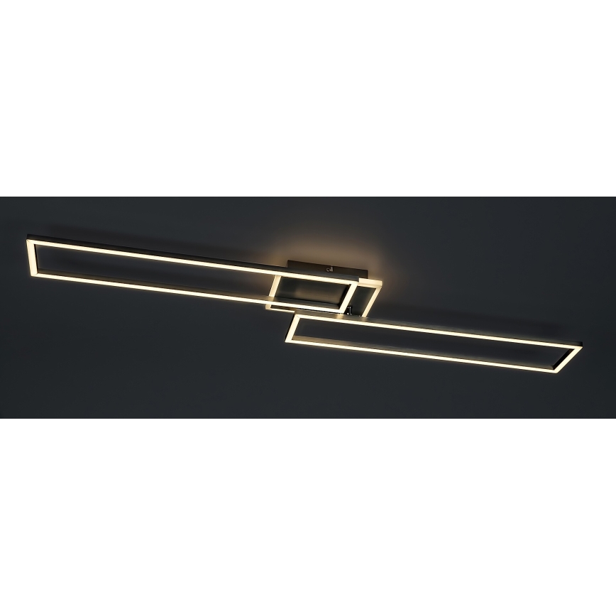 Rabalux - Dimbare LED plafondlamp LED/40W/230V 2700-6500K Wi-Fi Tuya mat chroom + afstandsbediening