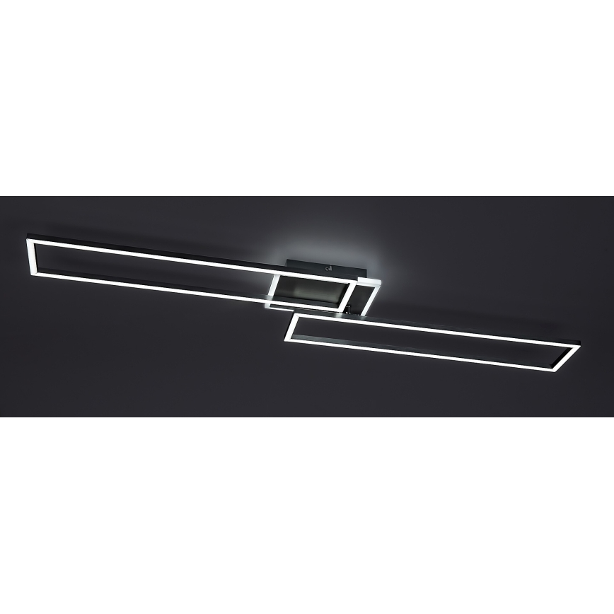 Rabalux - Dimbare LED plafondlamp LED/40W/230V 2700-6500K Wi-Fi Tuya mat chroom + afstandsbediening