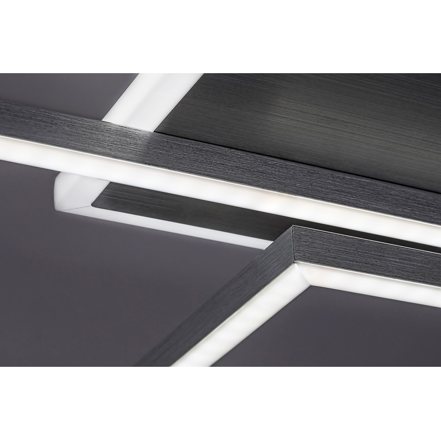 Rabalux - Dimbare LED plafondlamp LED/40W/230V 2700-6500K Wi-Fi Tuya mat chroom + afstandsbediening