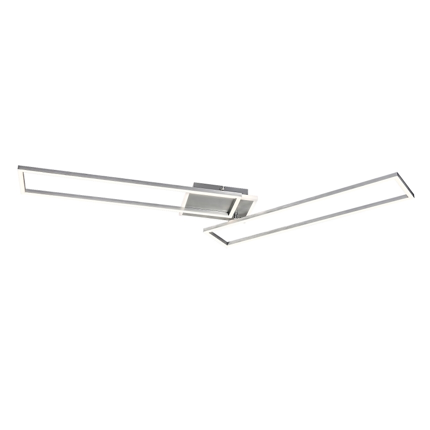 Rabalux - Dimbare LED plafondlamp LED/40W/230V 2700-6500K Wi-Fi Tuya mat chroom + afstandsbediening