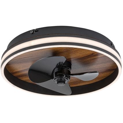 Rabalux - LED Dimbare plafondlamp met ventilator LED/30W/230V 3000-6500K + afstandsbediening