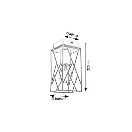 Rabalux - Plafondlamp 1xE27/40W/230V