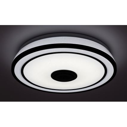 Rabalux - LED RGB Dimbare plafondlamp met speaker LED/24W/230V 3000-6500K + afstandsbediening