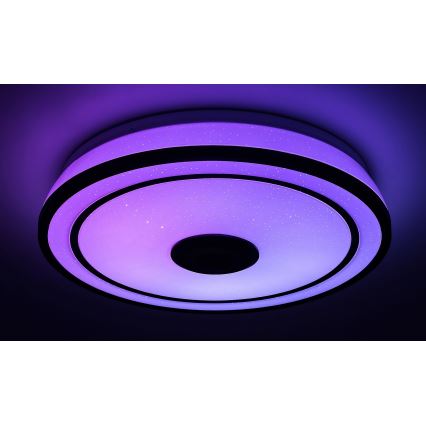 Rabalux - LED RGB Dimbare plafondlamp met speaker LED/24W/230V 3000-6500K + afstandsbediening