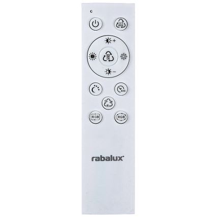 Rabalux - LED RGBW Dimbare plafondlamp LED/40W/230V 2700-6500K + afstandsbediening