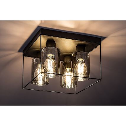Rabalux - Plafondlamp 4xE27/25W/230V