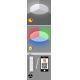 Rabalux - Dimbare LED RGB plafondlamp LED/24W/230V Wi-Fi Tuya 3000-6500K 31 cm