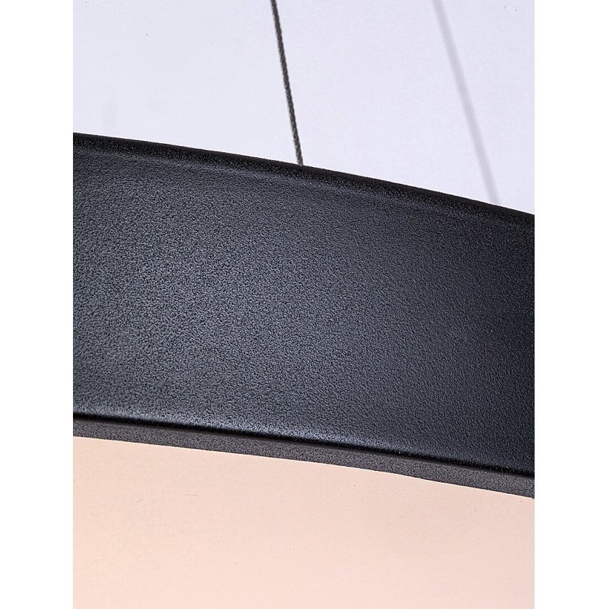 Rabalux - Dimbare LED hanglamp aan een koord LED/60W/230V 3000-6000K zwart + afstandsbediening