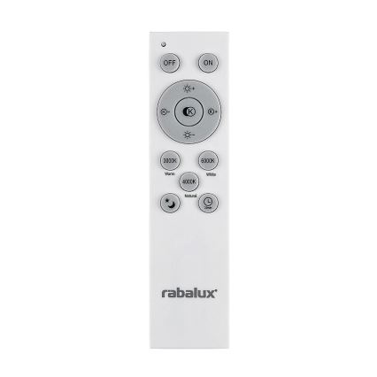 Rabalux - Dimbare LED hanglamp aan een koord LED/60W/230V 3000-6000K zwart + afstandsbediening