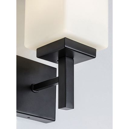 Rabalux - Badkamer wandlamp 1xE14/10W/230V IP44 zwart