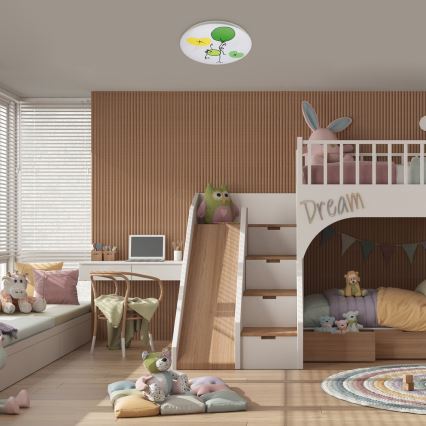 Rabalux - LED kinderplafondlamp LED/24W/230V 3000K Ø 37,5 cm