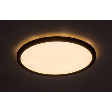 Rabalux - LED Plafondlamp LED/36W/230V 3000/4000/6000K diameter 50 cm zwart