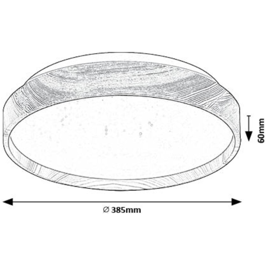 Rabalux - LED Plafondlamp LED/24W/230V 3000K diameter 38 cm