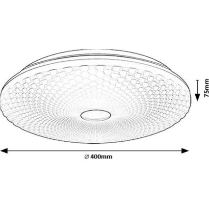 Rabalux - LED Plafondlamp LED/24W/230V 4000K diameter 40 cm