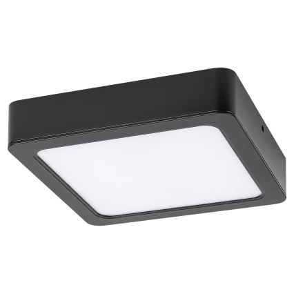 Rabalux - LED Plafondlamp LED/15W/230V 4000K 16x16 cm zwart