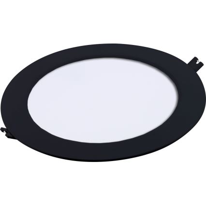 Rabalux - LED Hang plafondverlichting LED/18W/230V diameter 22 cm zwart
