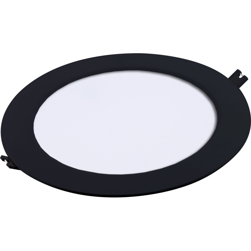 Rabalux - LED Hang plafondverlichting LED/18W/230V diameter 22 cm zwart