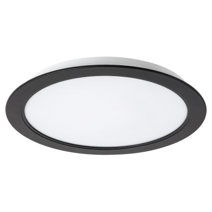 Rabalux - LED Hang plafondverlichting LED/18W/230V diameter 22 cm zwart