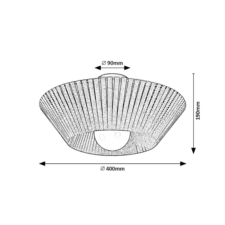 Rabalux - Plafondlamp 1xE27/6W/230V